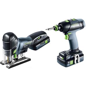 Produktbild für Combo-Kit Festool T 18+3/PSC 420 HPC I-Set, Akku