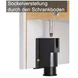 Produktbild für Kombischrank Hammerbacher Solid 7300, weiß