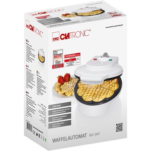 Produktbild für Waffeleisen Clatronic WA3491 Waffelautomat, 1200 W