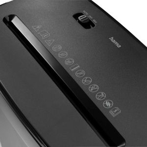 Produktbild für Aktenvernichter Hama 50584 Safe X50, schwarz