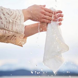 Produktbild für Küchenrolle pandoo waschbare Bambustücher, nachhaltig, 1-lagig