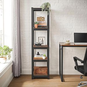 Produktbild für Schwerlastregal Songmics 5 Holzböden