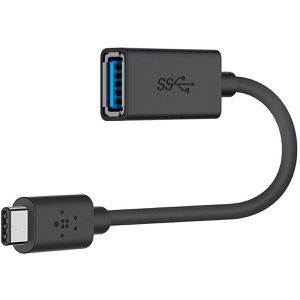 Produktbild für USB-Adapter Belkin F2CU036btBLK, schwarz