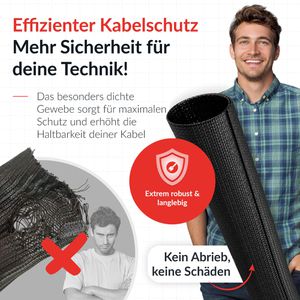 Produktbild für Kabelschlauch Label-the-cable LTC 5110, schwarz
