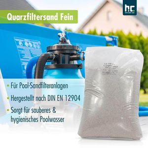 Produktbild für Quarzsand Höfer-Chemie Premium, getrocknet, fein, 25 kg