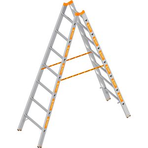 Stehleiter Layher Topic 1039, beidseitig begehbar