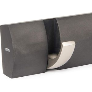 Produktbild für Garderobenleiste Umbra Flip 5, 318850-1143, treibholzgrau