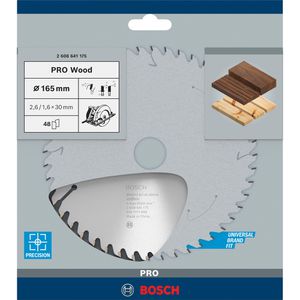 Produktbild für Kreissägeblatt Bosch PRO Wood, 2608641175