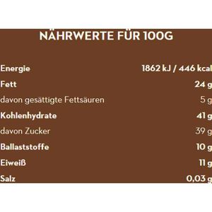 Produktbild für Fruchtriegel Raw-Bite Rohkost OfficeBox Cacao, BIO