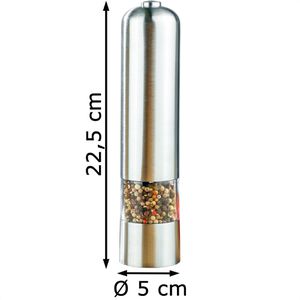 Produktbild für Gewürzmühle Böttcher-AG mit Licht, Höhe 22,5 cm