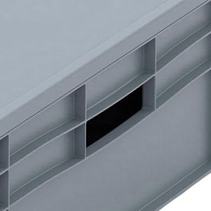 Produktbild für Eurobox AUER ED 86/22, grau, 87 Liter