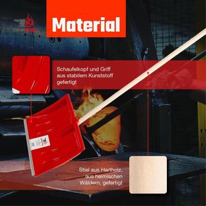 Produktbild für Schneeschieber SHW 54965, mit D-Griff