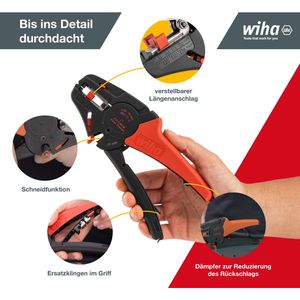 Produktbild für Abisolierzange Wiha Z57000106SB automatisch, 42062