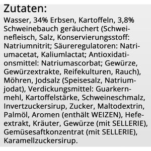 Produktbild für Fertiggericht Metzger-Meyer Erbseneintopf mit Schweinefleisch