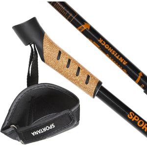 Produktbild für Nordic-Walking-Stöcke Monzana Teleskop Set, je 250 g