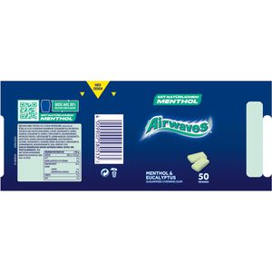 Produktbild für Kaugummis Airwaves Menthol &amp; Eucalyptus