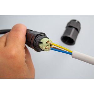 Produktbild für LED-Außenstrahler as-Schwabe Slimline, IP44 wasserfest