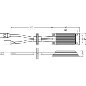 Produktbild für Auto-Lampen-Adapter OSRAM LEDriving LEDSCT10