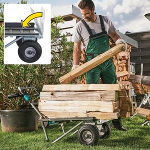 Produktbild für Sackkarre Wolfcraft TS 2500, 2 in 1, klappbar