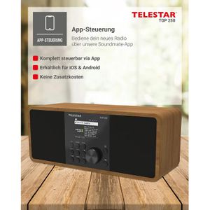 Produktbild für Radio Telestar Top 250 DAB+