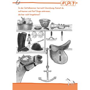 Produktbild für Spielbuch Tessloff 378863969, Rätselspaß Pferde &amp; Ponys