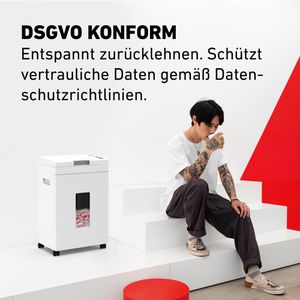 Produktbild für Aktenvernichter Ideal 82929111 Shredcat 8292 CC, mit Rollen