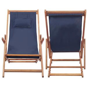 Produktbild für Campingstuhl vidaXL 43996, blau, bis 100 kg