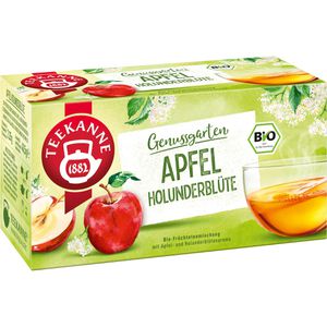 Tee Teekanne Genussgarten Apfel Holunder, BIO
