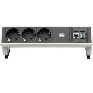 Produktbild für Tischsteckdose Bachmann Desk 2, mit 0,2 m GST18 Kabel