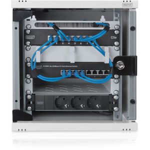 Produktbild für Netzwerkschrank Digitus DN-10-05U-1, 10 Zoll