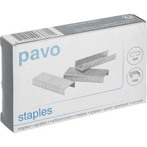Heftklammern Pavo 8036615, Typ 23/8