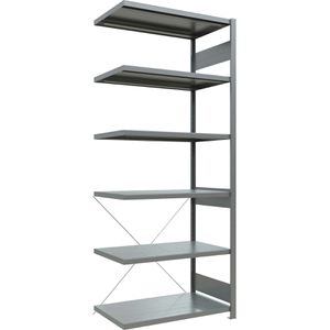 Produktbild für Anbauregal Schulte 12966, 6 Metallböden