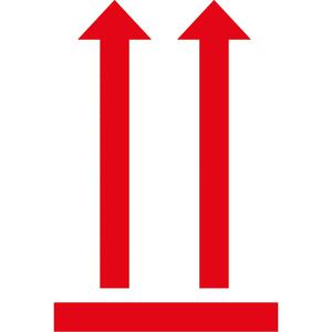 Produktbild für Hinweisetiketten Zweckform Symbol Hier oben