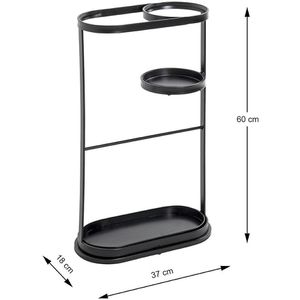 Produktbild für Schirmständer Haku-Möbel 47539, schwarz