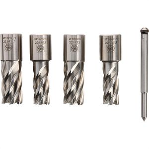 Kernbohrer Fein Best Of Set, 63134999062, 5-teilig