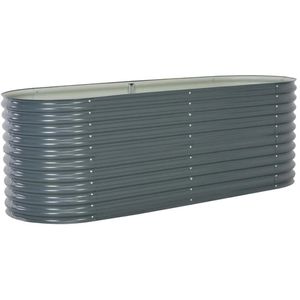 Hochbeet vidaXL 45523, aus verzinktem Stahl