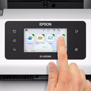 Produktbild für Scanner Epson WorkForce DS-800WN, bis A4