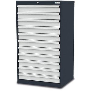 Schubladenschrank Simplaflex CL7H120110, Metall