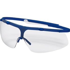Uvex Schutzbrille super g 9172265, klar, Bügelbrille, blau