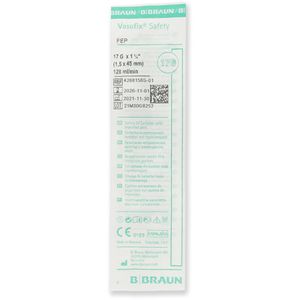 Produktbild für Kanülen B.Braun Vasofix Safety-W PUR, 50 Stück