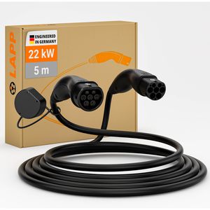 Elektroauto-Ladekabel Lapp Helix Mode 3, IP55, 5 m
