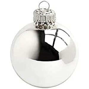 Produktbild für Weihnachtskugeln Krebs&amp;Sohn braun / silber /gold