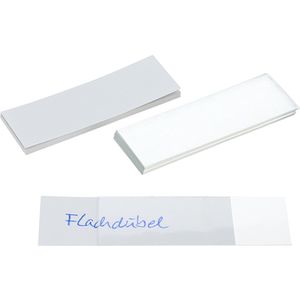 Beschriftungsschilder Allit 455706, weiß