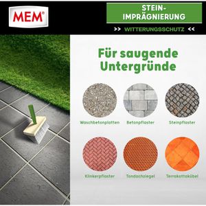 Produktbild für Steinimprägnierung MEM 30836010, ca. 25m²