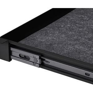 Produktbild für Unterbau-Schublade SO-TECH CAVO, schwarz, aus Metall