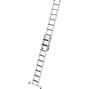 Produktbild für Schiebeleiter MUNK 40673, 2 x 9 Stufen + clip-step R13