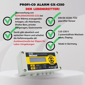 Produktbild für CO-Melder Schabus GX-C330