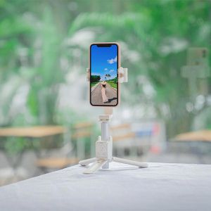 Produktbild für Selfie-Stick Hohem iSteady Q White, 14 bis 50 cm