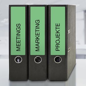Produktbild für Rückenschilder Zweckform L4768-20, grün