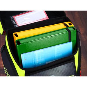 Produktbild für Heftbox Pagna Basic, aus Karton mit Kunststoffbezug, A4